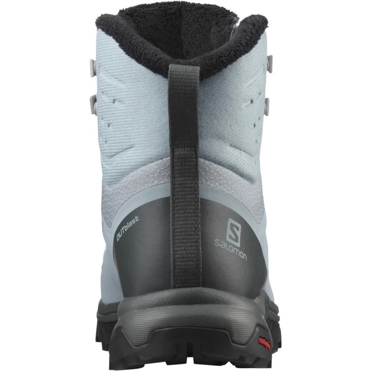 Botas de Inverno Salomon Outblast Thinsulate Climasalomon Impermeáveis Feminino Luz Azuis | PT A19834